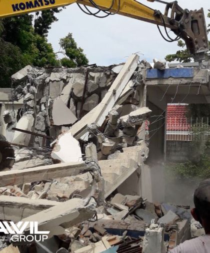 งานรื้ออาคาร โรงเรียนเอี่ยมสุรีย์ เมืองสมุทรปราการ 2