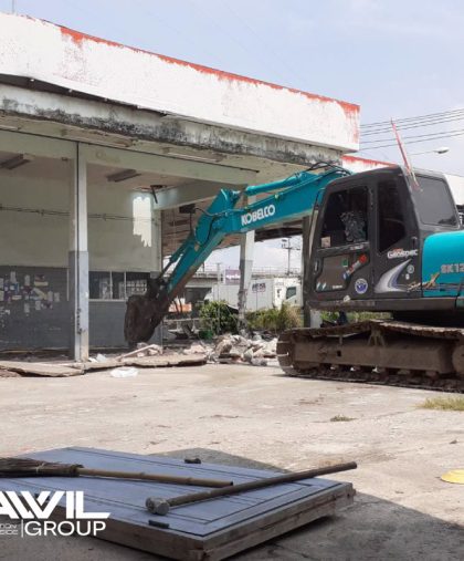รื้อถอนปั้มน้ำมัน บ้าน โกดัง ออฟฟิศ ทรัพย์ธนากิจ 8