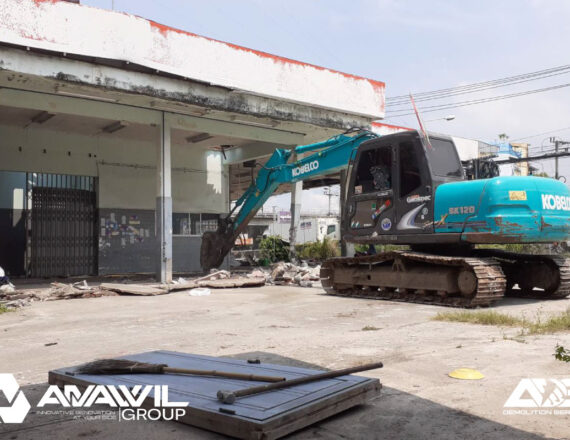 รื้อถอนปั้มน้ำมัน บ้าน โกดัง ออฟฟิศ ทรัพย์ธนากิจ 8